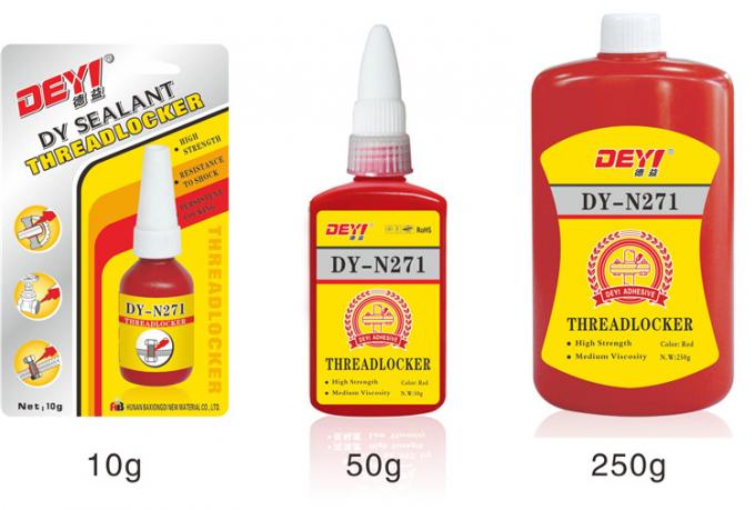 24 Hour Full Curing Time N271 High Strength Anaerobic Adhesive Thread Lock Sealant 0