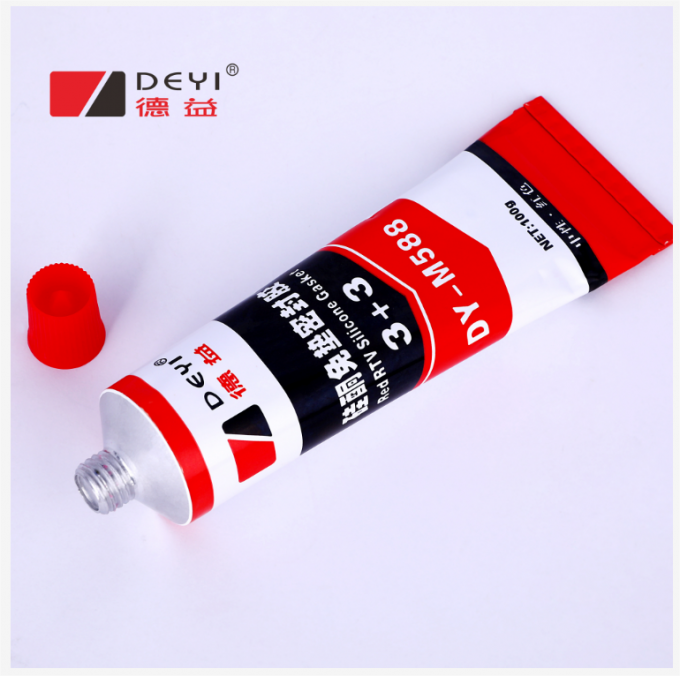 Black Paste In Tube RTV Silicone Gasket Maker For Meter Silicone Sealant Adhesive 1