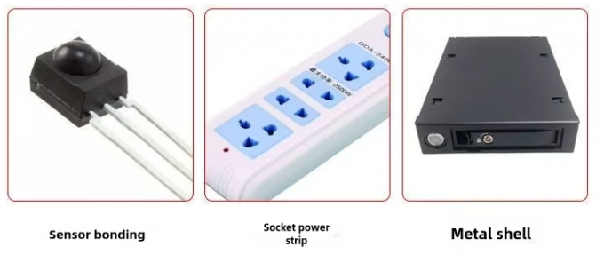 Silicone Based M705 Waterproof Sealant For Transparent LED Lens And Lighting Fixtures 2